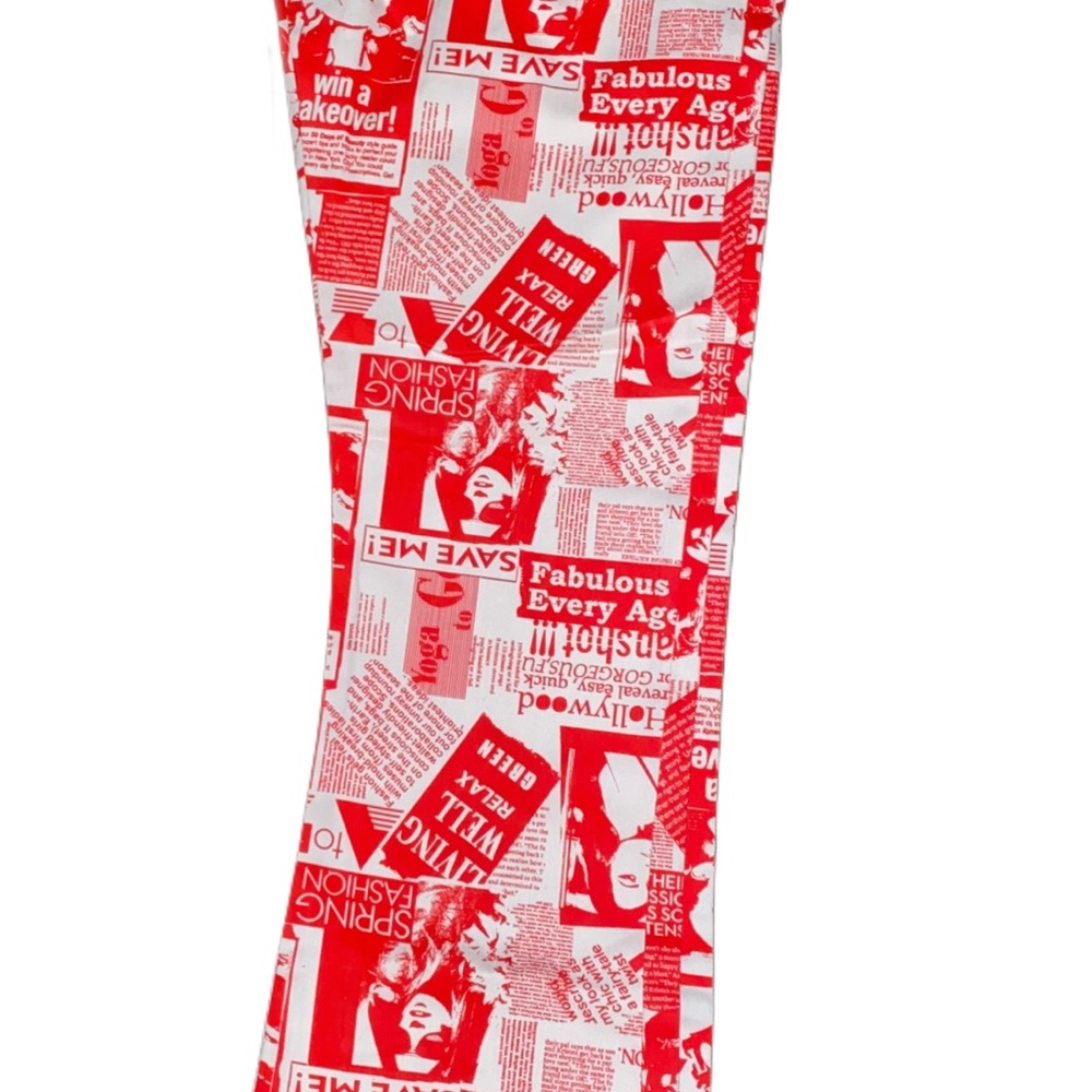 MNML Jeans Newspaper Print